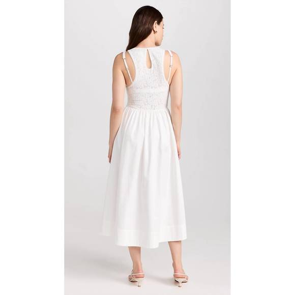 NEW FOR LOVE & LEMONS mandy midi dress in white - Picture 3 of 3
